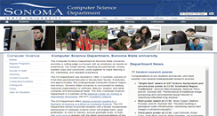 Desktop Screenshot of cs.sonoma.edu